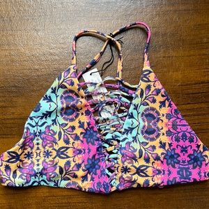 NEW! NWT Gypsy 05 Bikini Top, XS